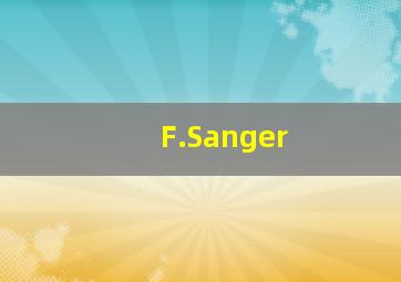 F.Sanger